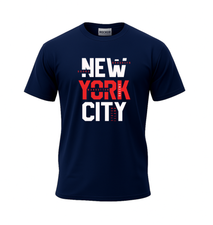 Crown of the City Navy Blue T-Shirt